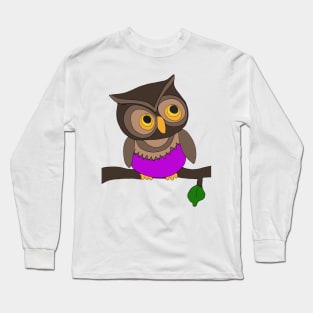 Owl Long Sleeve T-Shirt